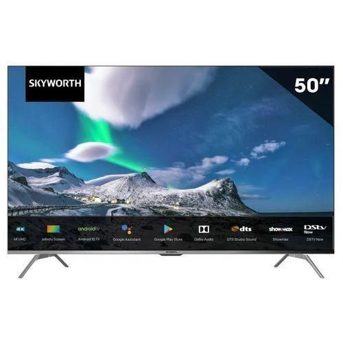 Skyworth 50-inch LED TV (50G6500G). Full HD, Slim Bezel design, HDMI, USB, and built-in digital tuner for free-to-air.