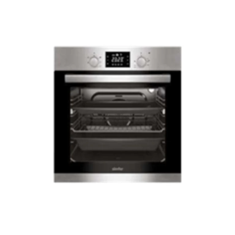 Simfer Built-In Oven (B6408SERIM). 60L capacity, 8 functions, Digital Timer, and Inox Pop-up Knobs.