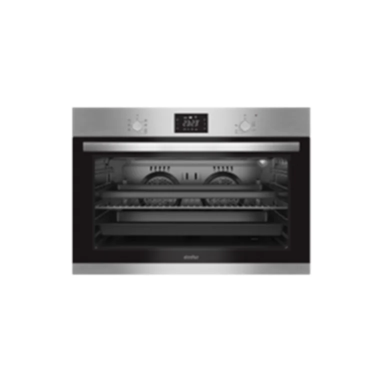 Simfer 90cm Built-In Oven (B9408SERIM). Extra-large 87L capacity, 8 functions, Rotisserie, and Digital Control.