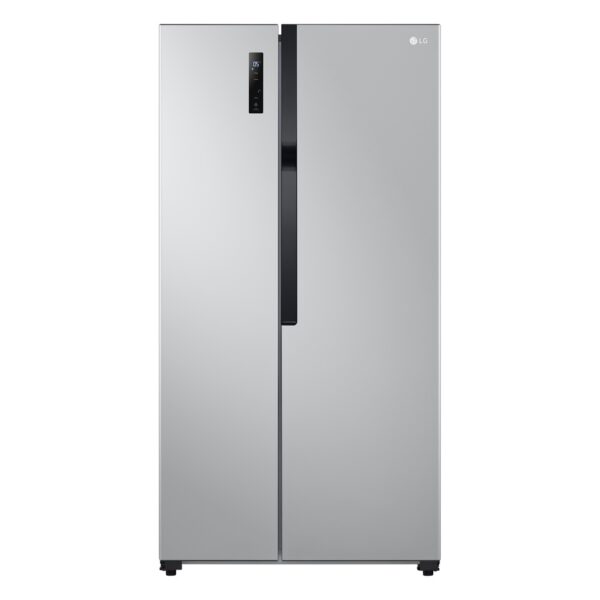 LG Side-by-Side Fridge (GC-FB507PQAM). 519L capacity, Smart Inverter Compressor, Multi Air Flow, and Touch LED Display.