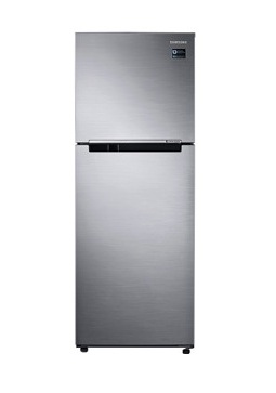 Samsung 253L Double Door Fridge (RT28K3032S8). Inox, No-Frost, Cool Pack, Digital Inverter, and 20-year compressor warranty.