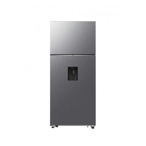 Samsung 530L Fridge (RT53DG7B60SL). Refined Inox, AI Inverter, WiFi SmartThings, No-Frost, and 20-year compressor warranty.