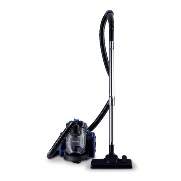 Von VBP50000BB 1400W Bagged Vacuum Cleaner. Features high suction power, 1.5L dust bag, and a compact black design.