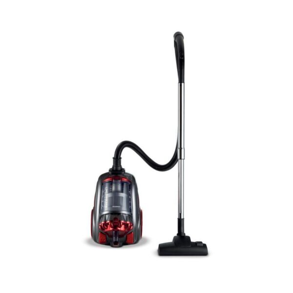 Von VBP80000RG 2000W Bagged Vacuum Cleaner. Features high suction, 3.5L dust bag, and a sleek rose gold and black finish.