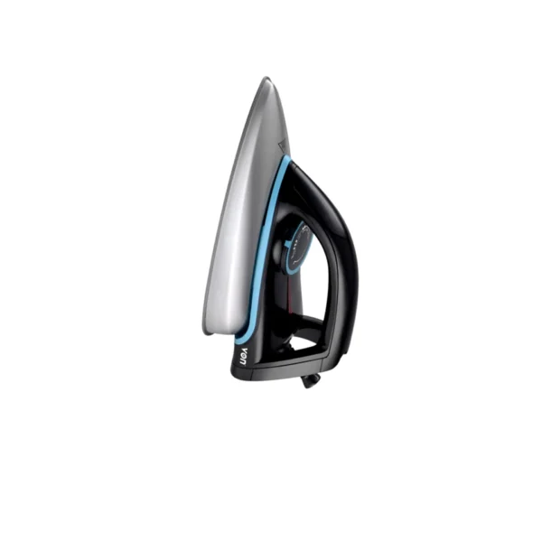 Von VSID12BSK 1200W Steam Iron. Non-stick soleplate, adjustable steam control, and vertical steam for hanging clothes.