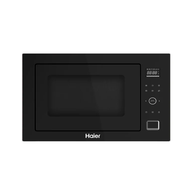 Haier HBMW34CB 34L Built-in Microwave and Grill. High 1000W power and large capacity for serious integrated Kenyan cooking.