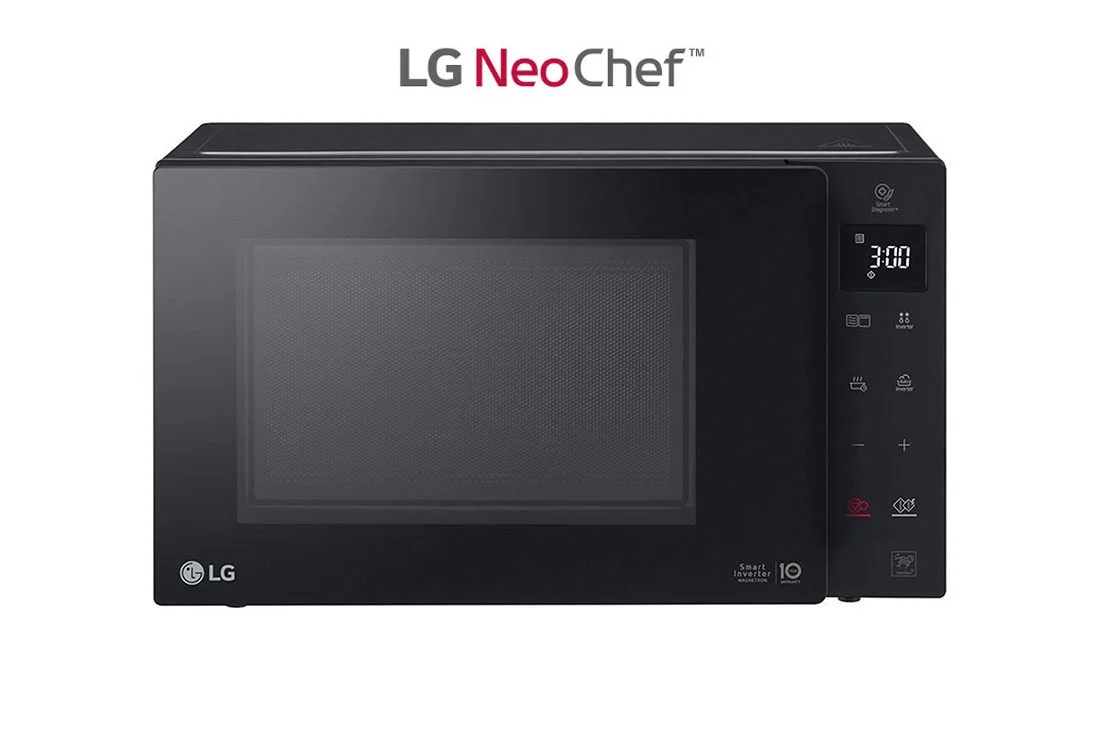MH6336GIBÂ Black LG MH6336GIB 23L Grill Microwave. Features EasyClean Anti-Bacterial interior for healthy, convenient Kenyan cooking.