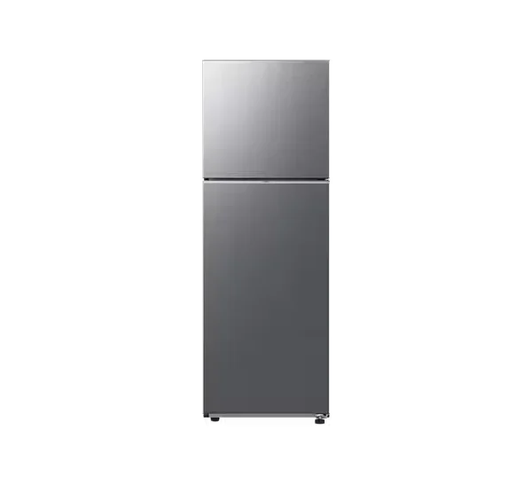 Samsung 348L Double Door Fridge (RT35CG5421S9). Silver, No-Frost, SpaceMax, Digital Inverter, and 20-year motor warranty.