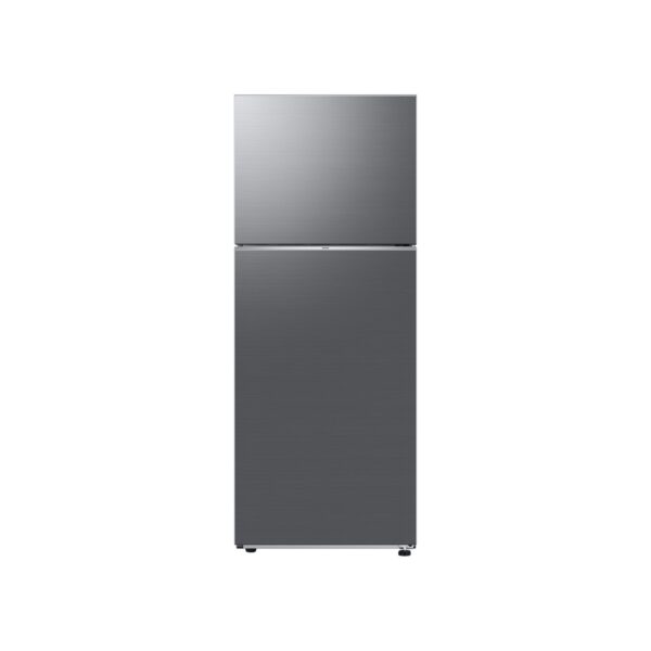 Samsung 415L Double Door Fridge (RT42CG6621S9). Inox, No-Frost, WiFi Embedded, SpaceMax, and 20-year compressor warranty.