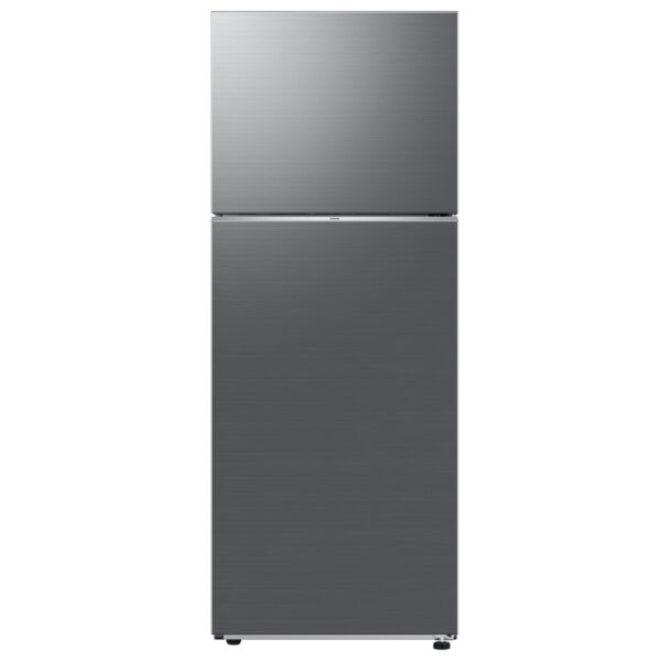 Samsung 465L Double Door Fridge (RT47CG6631S9). Inox, No-Frost, SpaceMax, AI Inverter, and 20-year compressor warranty.