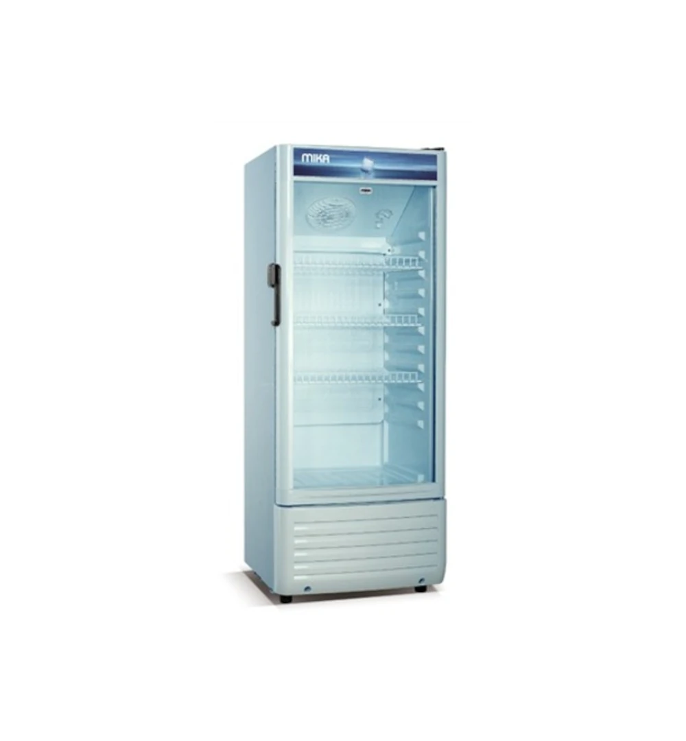 MSFU1501WG Mika 150L Upright Freezer (MSFU1501WG). White Gold, 4 Compartments, Tropicalized, No Frost, and energy-efficient cooling.